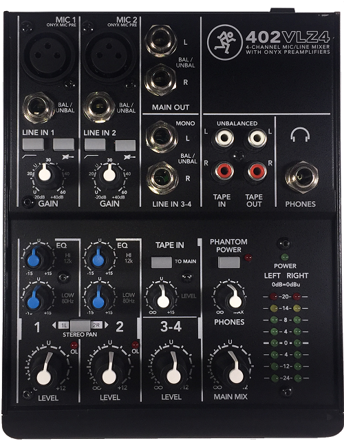 4 channel mixer